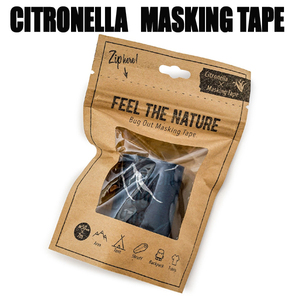 バグアウトテープ　虫よけマスキングテープ シトロネラの香り 50mm×7m グレートトリップ