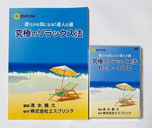 ★超レア★《美品/匿名配送》清水義久/エスプリンク『達人の道 究極のリラックス法 セミナーDVD』●気功/夢見術/合気道/アカシックレコード