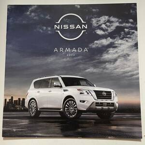 US NISSAN ARMADA 2022 北米 アメリカ ハワイ 日産 アルマダ アルマーダ カタログ HILIFE UDOWN IN4MATION 808ALLDAY USDM HDM