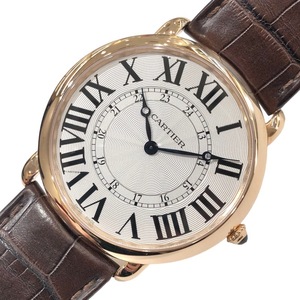 カルティエ Cartier ロンド　ルイ　カルティエ　XL W6801004 K18ピンクゴールド 腕時計 メンズ 中古