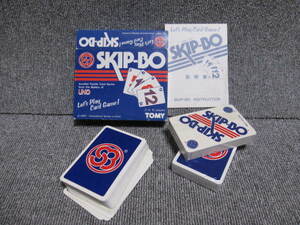 【 SKIP-BO スキップボー 日本語説明書 】アメリカ UNOから生まれた人気 カードゲーム TOMY タカラトミー エキサイティング 2～10人