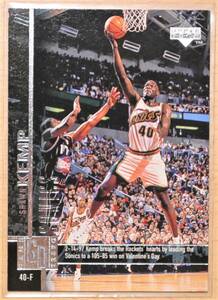 SHAWN KEMP (ショーンケンプ) 1997 UPPER DECK GD トレーディングカード 116 【NBA,シアトルスーパーソニックス,SUPERSONICS】