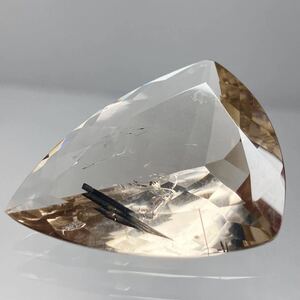 ◆天然スモーキークォーツ62.734ct◆M 約38.5×29.8mm jewelry mm ルース 裸石 quartz jewerly 宝石 ジュエリー 