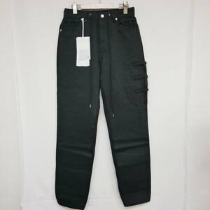 【1円】未使用 国内正規 The Soloist ソロイスト 22SS jogger jeans スウェット切り替え ジョガーデニム sp.0010SS22 定価52600円 black 48