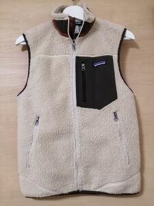 patagonia パタゴニア XS レトロX フリースベスト 23047FA12 アイボリーナチュラル OSAGARI