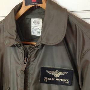 1984年官給品 米軍実物 CWU-45P 難燃製 NOMEX★サイズM★ビンテージ AVIREX・US.NAVY★TOPGUN★トイズマッコイ バズリクソンズが好きな方に