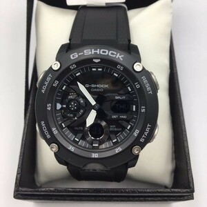 【カシオ】 ジーショック 新品 GA-2000S-1AJF ブラック メンズ 腕時計 カーボンコアガード構造 CASIO 男性 未使用品