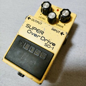 【送料無料/即決】 BOSS SD-1 SUPER Over Drive オーバードライブ ボス M38e2-0048