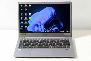 Acer Swift 3 SF313-51P-A58U Core i5 8250U 1.60GHz 8GB SSD512GB Win11 Bluetooth カメラ HDMI 3ヶ月保証 wn8349