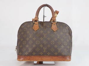 Louis Vuitton ルイヴィトン ハンドバッグ アルマ M51130 モノグラム ショルダーストラップ付き ジャンク品 ブランド品