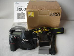 美品★Nikon★D200★CCD機★元箱他付属品有★