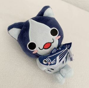 ＜美品＞カツオにゃんこ　ぬいぐるみ★高さ約12cm〈N1