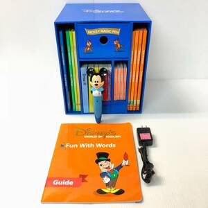 1円～ ミッキーマジックペンセット 2017年購入 未開封有 カード未検品 g-443 ディズニー英語システム DWE ワールドファミリー