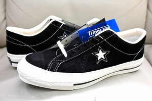 新品未使用 CONVERSE コンバース ONE STAR J VTG タイムライン TIMELINE BLACK 黒 ブラック MADE IN JAPAN US9 27.5センチ 送料無料