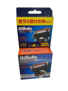 新品♪ ジレット Gillette プログライド オレンジ カミソリ 替え刃6個付き 22-57