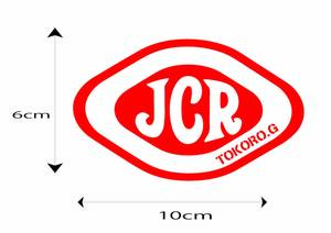 世田谷ベース風　所さん　ＪＣＲ　楕円　エンブレム シール　US アメ車 旧車 トラック　ハーレー カブ エアフォース ステンシル