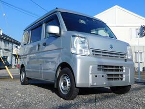 エブリバン、H28年式DA17V無事故車両。安心ブレーキパッケージ＆豪華装備車両。車検整備点検済み（安心乗り出し）令和８年5月まで車検有