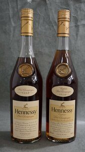 1円～【古酒未開栓】コニャック ヘネシー VSOP スリムボトル 700ml 2本セット HENNESSY ブランデー