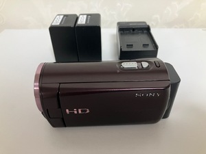  SONY Handycam HDR-CX270V 中古品　バッテリー＆充電器セット