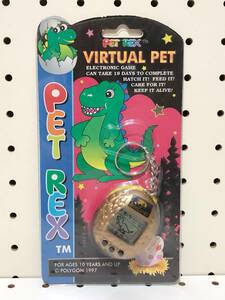 【デッドストック 90s USA】POLYGON PET REX VIRTUAL PET (DINOPET)