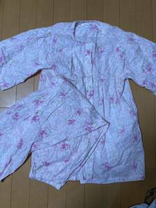ROWAND PARY 全開き半袖 花柄パジャマ　 