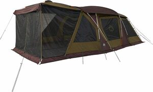ロゴス LOGOS プレミアム 3ルームドゥーブル WXL-BJ テント ～6人 超大型テント 大型スクリーンテント キャンプ アウトドア 4981325531966