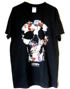 即決◆CROWN THE EMPIRE◆公式 Ｔシャツ SKULL ブラック／Ｌサイズ◆新品／未使用品☆ＧＩＬＤＡＮ