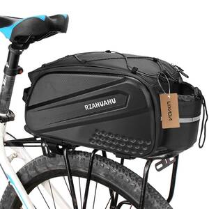 自転車のシートバッグ 防水 多機能 10l サイクリング収納バック 大容量 省るだーストラップつき