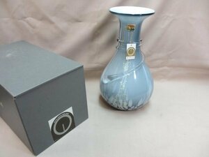 カメイガラス　フラワーベース　インテリア花瓶　未使用品