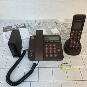 E047-G10-371 SHARP シャープ JD-KXG1デジタルコードレス電話機 子機セット 固定電話 EP-DXF1 通電確認済み