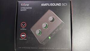 ☆新品未使用☆FIFINE USB オーディオインターフェイス 配信機材 DTM 音楽制作 Amplitank SC1