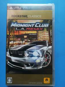 【新品デッドストック】PSP ミッドナイトクラブLAリミックス （MIDNIGHT CLUB L.A.REMIX) ROCKSTAR CLASSICS版