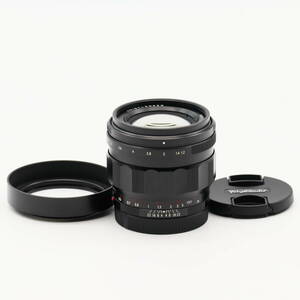 新品級 | Voigtlander フォクトレンダー NOKTON 50mm F1.2 Aspherical E-mount ソニーα用 SONY Eマウント 交換レンズ #3418