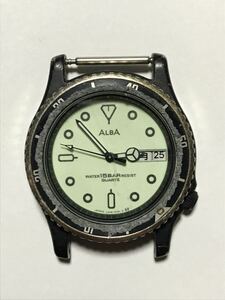 SEIKO ALBA V348-6080 セイコー アルバ メンズウォッチ 腕時計 稼働品 ④