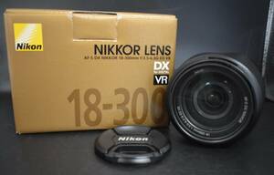 W4-89 【動作確認済み】 Nikon ニコン AF-S DX NIKKOR 18-300mm f/3.5-6.3G ED VR 高倍率ズームレンズ 箱付き 現状品