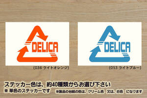 Alリサイクル_マーク DELICA ステッカー デリカ_D:5_アクティブギア_ジャスパー_シャモニー_ローデスト_ラリーアート_改_カスタム_ZEAL三菱