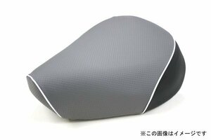 トゥデイ(AF67)FI グレー/白P(張替)国産シートカバー