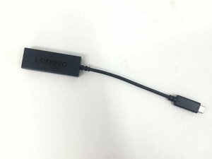 Lenovo-USB-C to Ethernet Adapter RTL8153-04 イーサネットアダプター　中古品（管：2F-M）
