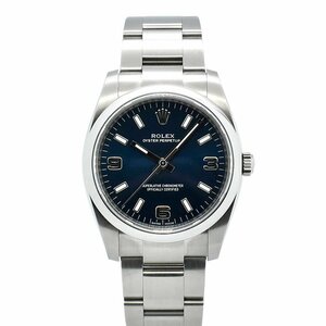 Zetton【新タイプ保証書付き】ロレックス　ROLEX　オイスターパーペチュアル　Ref.114200　ブルー369　34mm　ランダム番