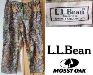 L.L.Bean MOSSY OAKリアルツリー カモ カーゴパンツ36(XL)/Eddie Bauer Carhartt RRL POLO SPORTファティーグパンツold stussy gap GUNG HO