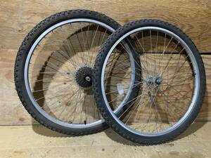 WEINMANN 519 26×1.5/1.75 7速 前後セット 中古パーツ OLD MTB ATB VINTAGE MTB ATB