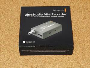 [Thunderbolt 2] Blackmagicdesign UltraStudio Mini Recorder BOX 未使用未開封