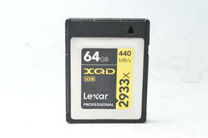 #a1456【美品】 LEXAR レキサー Professional 2933x XQD2.0カード 64GB LXQD64GCRBJP2933