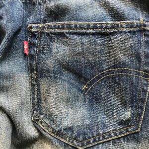 LEVIS リーバイス　501 XX BIG E 復刻　ダメージ　デニムパンツ W36 　