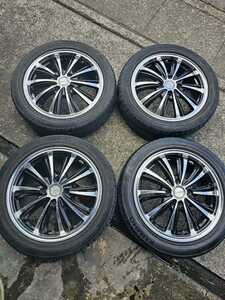 静岡から アルミホイール 　EXPLORER STICH　15インチ　15×4.5J　ET43 165/55R15 