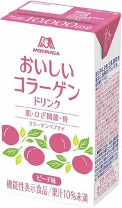 おいしいコラーゲンドリンク 125ml 12本 ピーチ味 機能性表示食品 コラーゲンペプチド コラーゲン ドリンク 飲料 （ピーチ, 12）