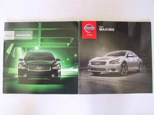 日産マキシマ　MAXIMA　2012-2013年モデルUSAカタログ