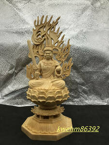 稀少珍品 不動明王 供養品 精密細工 仏教工芸品 彫刻工芸品 