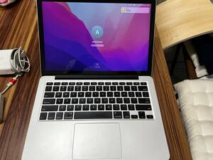 Macbook Pro Retina 13-inch Early 2015 A1502 i7 3.1GHz 16GB 512GB Monterey USキーボード