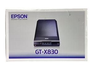 【動作保証】 EPSON GT-X830 スキャナー フラットベッド A4 6400dpi エプソン PC周辺機器 未使用 N8765076